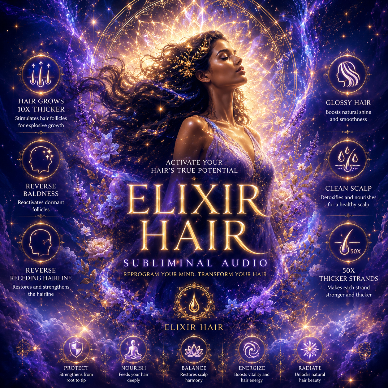 Hair Elixir for thick hairs