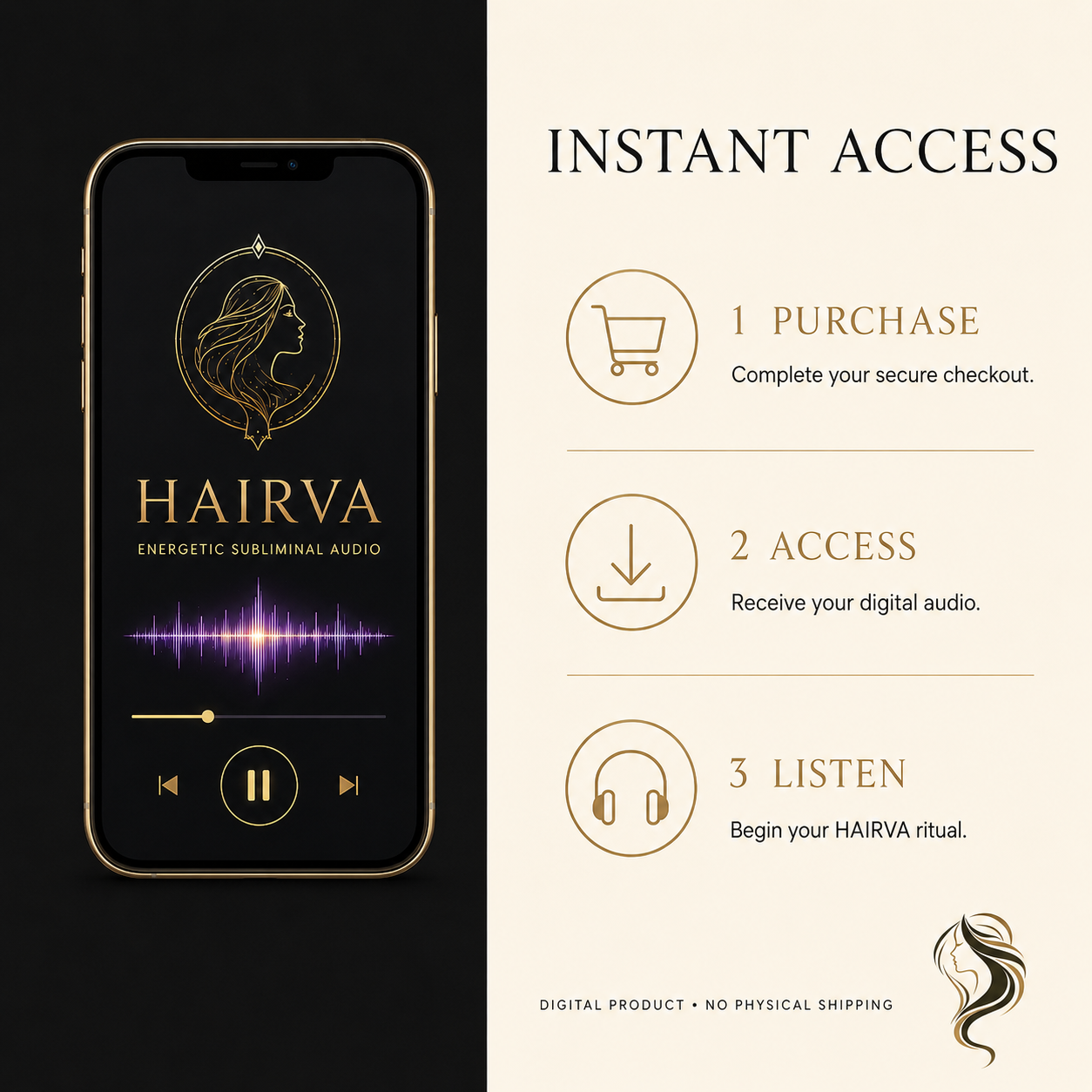 HAIRVA® Energetic Subliminal Audio