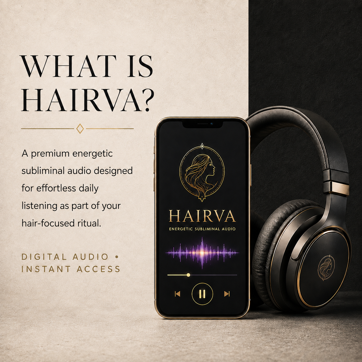 HAIRVA® Energetic Subliminal Audio